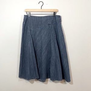 Christopher & Banks Jean Skirt